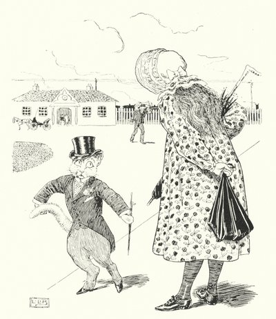 Poesje, poesje, waar ben je geweest? door Leonard Leslie Brooke