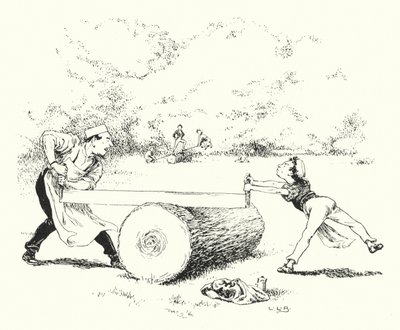 Zie, zaag, Margery Daw door Leonard Leslie Brooke