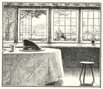 Taffy was een Welshman, Taffy was een dief (gravure) door Leonard Leslie Brooke