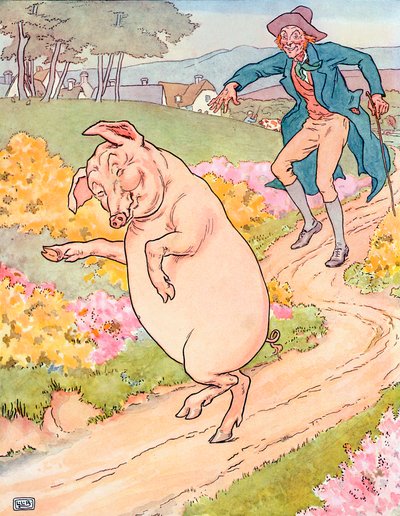 Naar de markt, naar de markt door Leonard Leslie Brooke