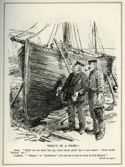 Lloyd George en het schip 