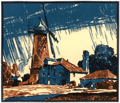 De oude molen in Blackborough, King