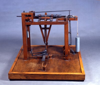 Houten model van de 