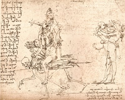 Allegorische compositie, ca. 1472-ca. 1519, 1883 door Leonardo da Vinci