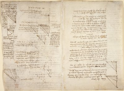 Aantekeningen en diagrammen uit 
