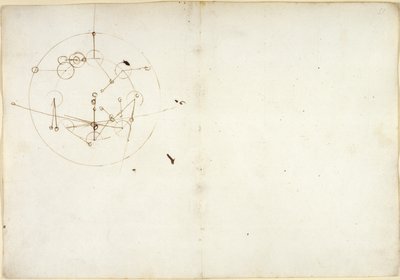 Diagram van een hydraulisch wiel, uit 