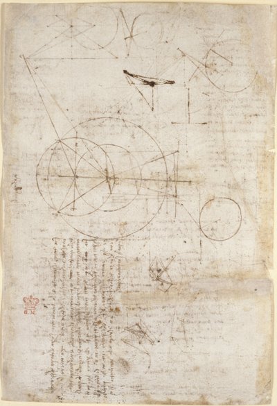 Aantekeningen en diagrammen over optica, betreffende Alhazen