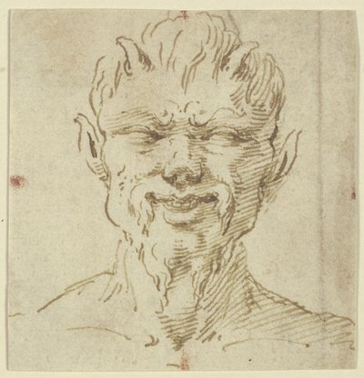 Faunhoofd door Leonardo da Vinci