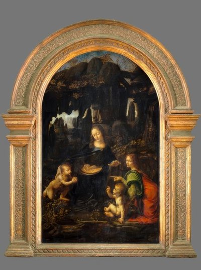 De Madonna van de rotsen door Leonardo da Vinci