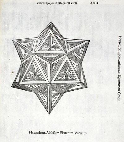 Hexacedron abscisum elevatum vacuum, illustratie uit 
