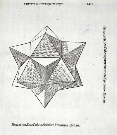 Hexaedron abscisum elevatum solidum, illustratie uit 