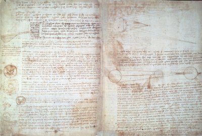 Leonardo da Vinci, pagina