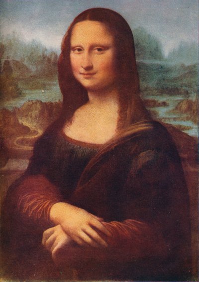 Mona Lisa, ca. 1503 door Leonardo da Vinci