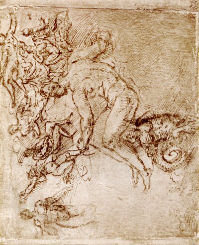 Pen- en inkttekeningen van Leonardo Da Vinci door Leonardo da Vinci