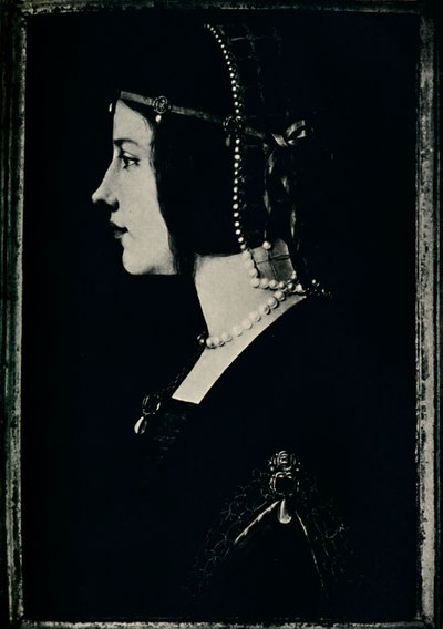 Portret van een jonge prinses, 1928 door Leonardo da Vinci