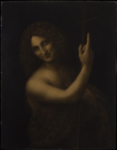 Sint Johannes de Doper, 1513-1516 door Leonardo da Vinci