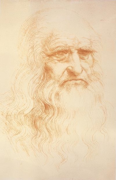 Zelfportret door Leonardo da Vinci