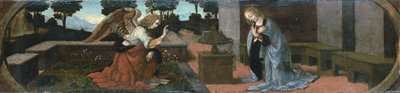 De annunciatie, 1478 door Leonardo da Vinci
