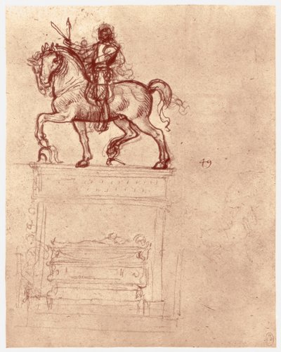 Trivulzio Monument door Leonardo da Vinci