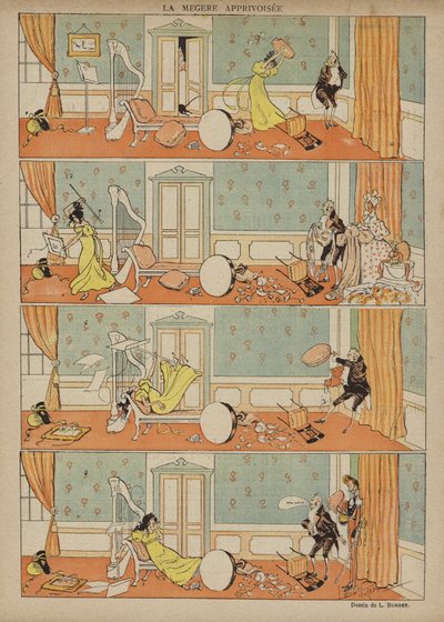 Illustratie voor Le Rire door Leonce Burret