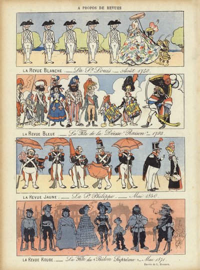 Illustratie voor Le Rire door Leonce Burret