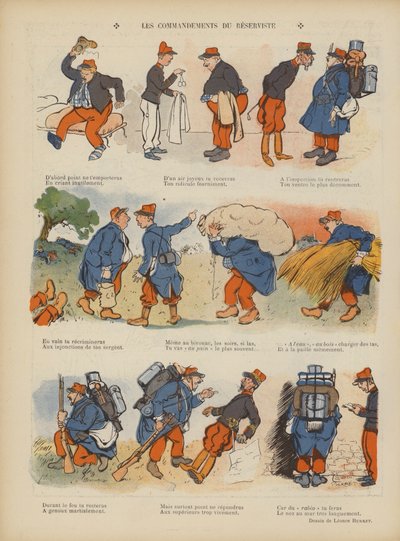 Illustratie voor Le Rire door Leonce Burret