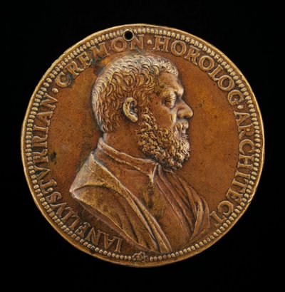 Giannello della Torre van Cremona, 1500-1585, Ingenieur in Dienst van Karel V voorzijde door Leone Leoni