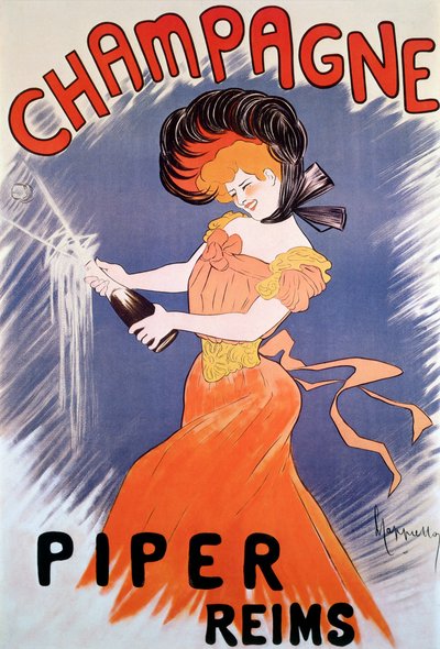 Reclameposter voor Piper Champagne, 20e eeuw door Leonetto Cappiello
