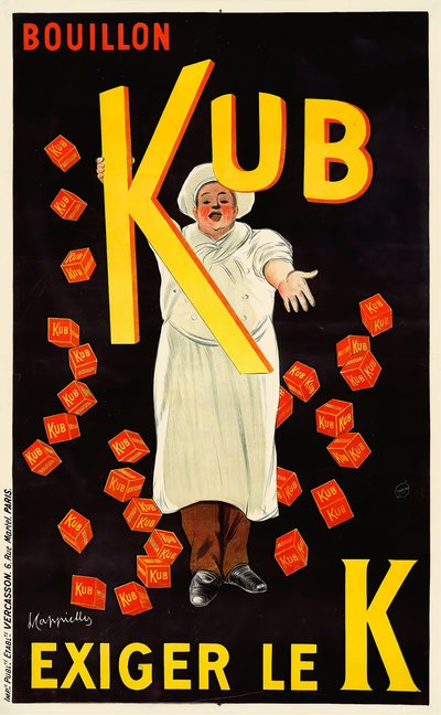Bouillon Kub door Leonetto Cappiello