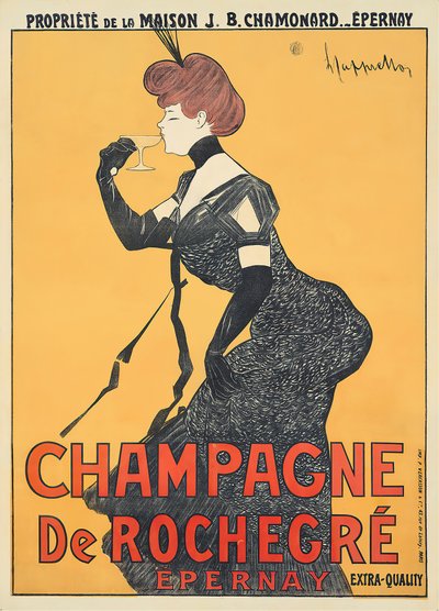 Champagne De Rochegré door Leonetto Cappiello
