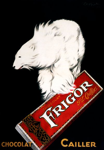 Frigor Chocolade Poster door Leonetto Cappiello door Leonetto Cappiello