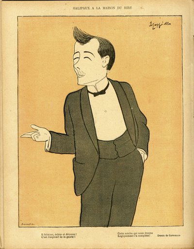 Illustratie van Leonetto Cappiello in Le Lire, nr. 297 door Leonetto Cappiello