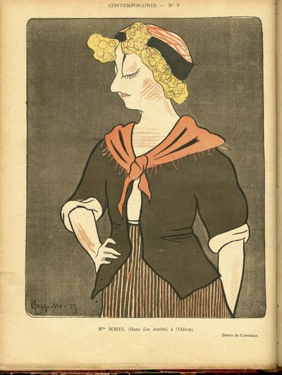 Illustratie van Leonetto Cappiello in Le Rire door Leonetto Cappiello