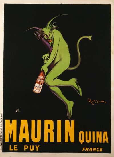 Maurin Quina, ca. 1922 door Leonetto Cappiello