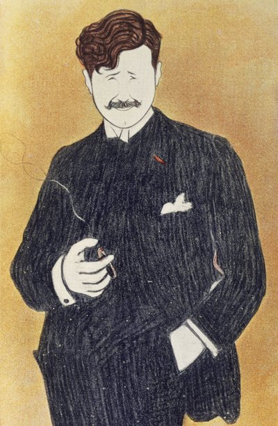 Portret van Georges Feydeau door Leonetto Cappiello