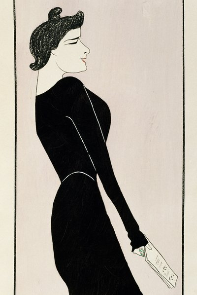 Portret van Lucienne Breval (Zürich) door Leonetto Cappiello