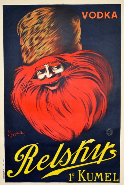 Relsky Wodka, 1925 door Leonetto Cappiello