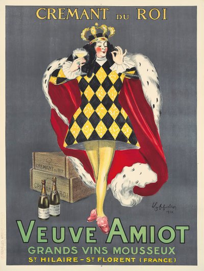Veuve Amiot Cremant door Leonetto Cappiello