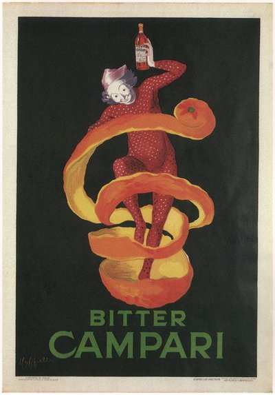 Reclame voor Bitter Campari door Leonetto Cappiello