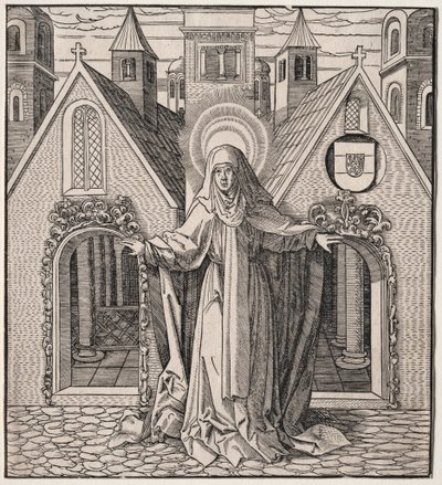 Sancta Rega door Leonhard Beck
