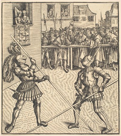 Toernooi ter Gelegenheid van het Huwelijksfeest door Leonhard Beck