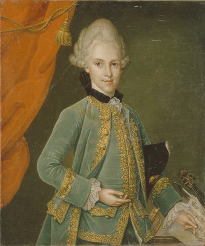 Portret van Graaf Karl Gustav von Simolin 1715-1777 door Leonhard Schorer