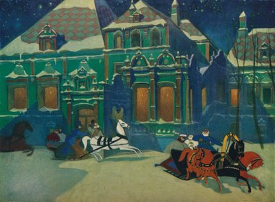 Het Boyardpaleis van de prinsen Youssoupoff in Moskou, c1900, 1926 door Leonid Brailovsky