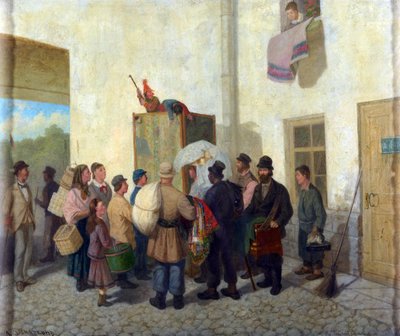 Petrushka door Leonid Ivanovich Solomatkin