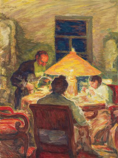 Leo Tolstoy met zijn familie door Leonid Osipovich Pasternak (1862-1945) door Leonid Osipovic Pasternak