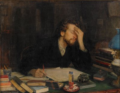 De Kwellingen van Creatief Werk door Leonid Osipovic Pasternak