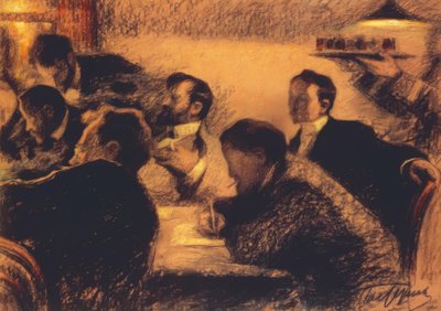 Groepsfoto door Leonid Osipovic Pasternak