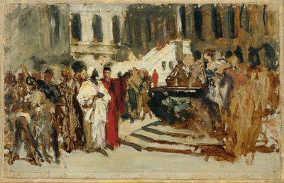 Schets voor het schilderij 