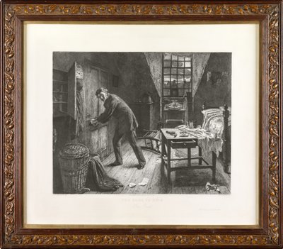 De weg naar de ondergang: Het einde door Leopold Flameng