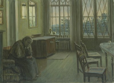 Het schemeruur, 1909 door Leopold Karl Walter von Kalckreuth